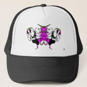 Cockky vlindermot trucker pet