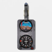 Cockpit Bagagelabel (Achterkant verticaal)