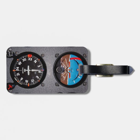 Cockpit Bagagelabel (Achterkant horizontaal)