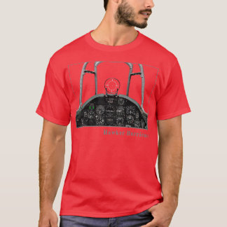 Cockpit Instruments Hurricane Fighter vliegtuig WW T-shirt