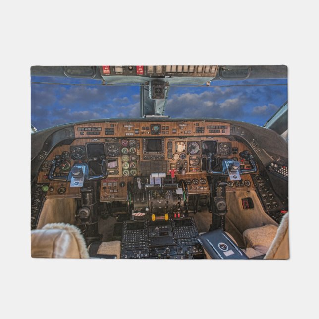 COCKPIT-UITZICHT DEURMAT (Voorkant)