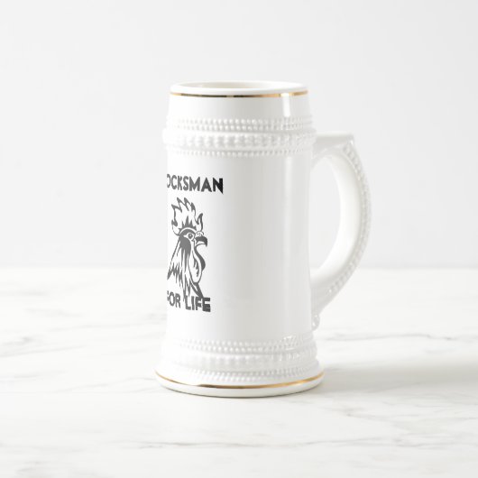 COCKSMAN BEER STEIN BIERPUL (Voorkant rechts)