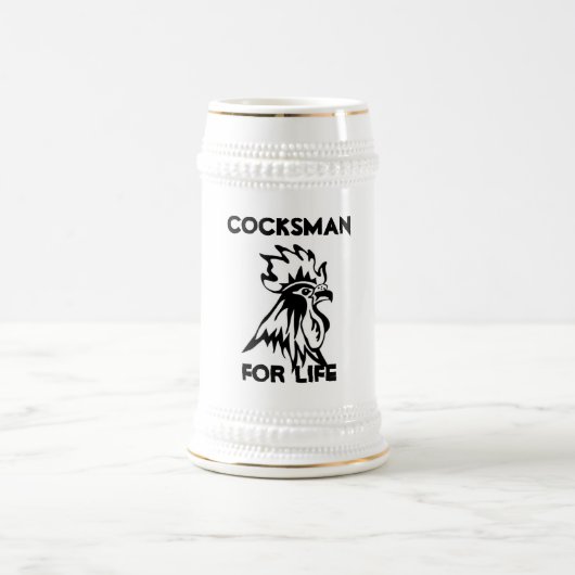 COCKSMAN BEER STEIN BIERPUL (Center)