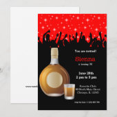 Cocktail * achtergrondkleur kiezen kaart (Voorkant / Achterkant)