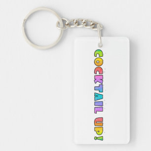 COCKTAIL. ACRYLISCHE SLEUTELHANGER