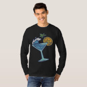 cocktail alcohol drinking party t-shirt (Voorkant volledig)