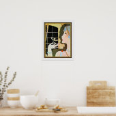 "Cocktail" Art Déco Imprimer par M. Gerard 16x20 (Cuisine)