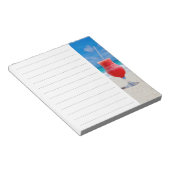 Cocktail bij het zee Lined for Notes Notitieblok (Schuin)