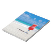 Cocktail bij het zee notitieblok (Gedraaid)