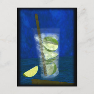 Cocktail: Caipirinha Briefkaart
