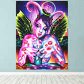 cocktail canvas afdruk (Insitu (Houten vloer))