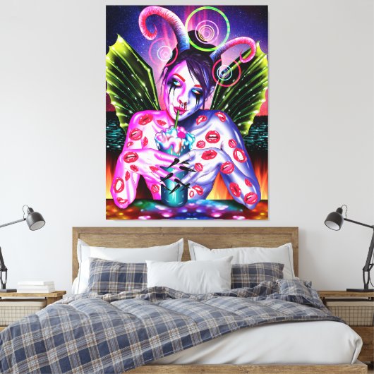 cocktail canvas afdruk (Insitu (Slaapkamer))