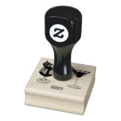 Cocktail cartoon-afbeelding 	rubberstempel (Stempel)