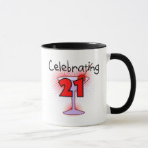 Cocktail Celebrating 21 T-shirts en cadeautjes