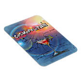 Cocktail cosmopolite Drink Recette Magnet (Côté Droit)