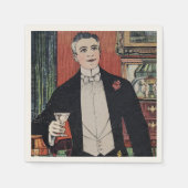  Cocktail Cultuur Papier Servet (Voorkant)