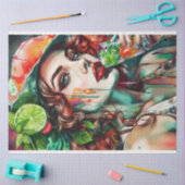 Cocktail Cutie Mojito Decoupage Papier (Craft)