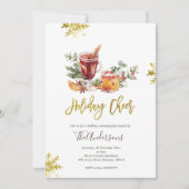 Cocktail de Noël Invitation (Devant)