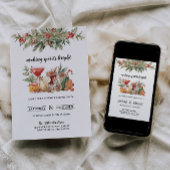 Cocktail de Noël Invitation