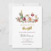 Cocktail de Noël Invitation (Devant)