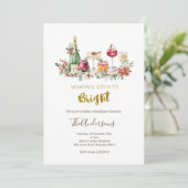 Cocktail de Noël Invitation (Debout devant)