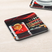 Cocktail Dessous de verre 03 avec/Recette (Côté gauche)