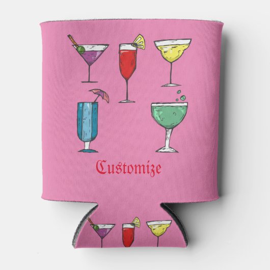 Cocktail Drink Assortment Thunder_Cove Blikjeskoeler (Voorkant)