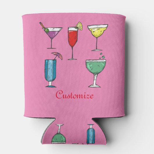 Cocktail Drink Assortment Thunder_Cove Blikjeskoeler (Achterkant)