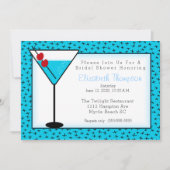 Cocktail Drink Bridal Shower Invitation (Devant)
