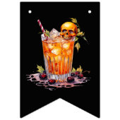 Cocktail Drink Halloween Party Banner (Eerste vlag)
