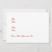 Cocktail-Drink Kaart (Achterkant)