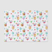 Cocktail Drinken het Patroon van de Waterverf van  Tissuepapier (Voorkant)