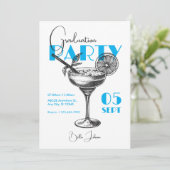 Cocktail du Graduation Party Invitation (Debout devant)
