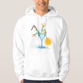 Cocktail Frog Hoodie (Voorkant)
