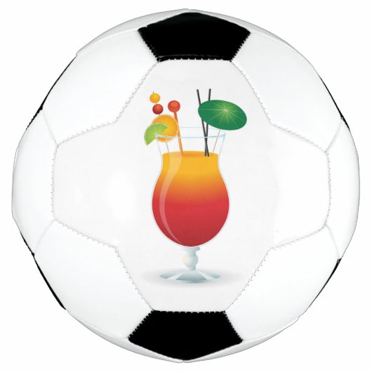 COCKTAIL GLASS VOETBAL (Voorkant)