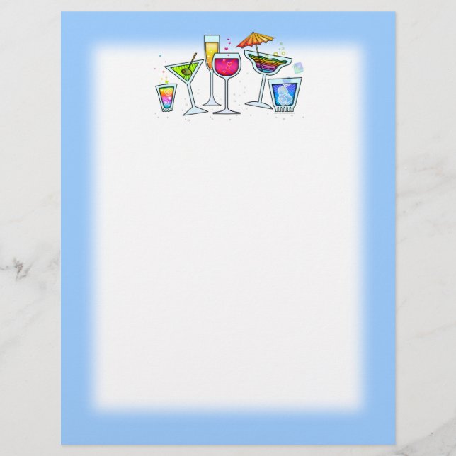 COCKTAIL GLASSEN LETTERHEAD (Voorkant)
