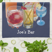 Cocktail Happy Hour Handdoek (Gevouwen)