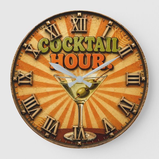 Cocktail Hour Grote Klok (Voorkant)
