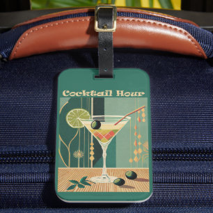 Cocktail Hour Mid Century Modern Martini Bagagelabel