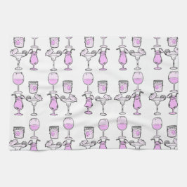 Cocktail Hour Theedoek
