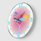Cocktail Hour Wall klok (Hoek)