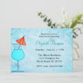 Cocktail Invitation de douche nuptiale (Debout devant)