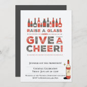 cocktail invitation noël (Devant / Derrière)