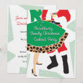 Cocktail | Invitations de fête de vacances_Personn (Devant / Derrière)