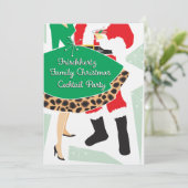 Cocktail | Invitations de fête de vacances_Personn (Debout devant)