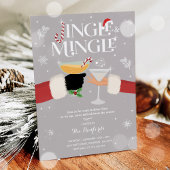 Cocktail Jingle Et Mingle Invitation