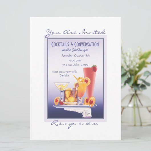 Cocktail © kaart (Staand voorkant)