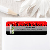 Cocktail * kies achtergrondkleur etiket (Insitu)