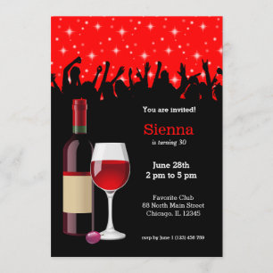 Cocktail * kies achtergrondkleur kaart