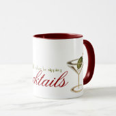 Cocktail Lounge Funny Coffee Mugs Mok (Voorkant rechts)